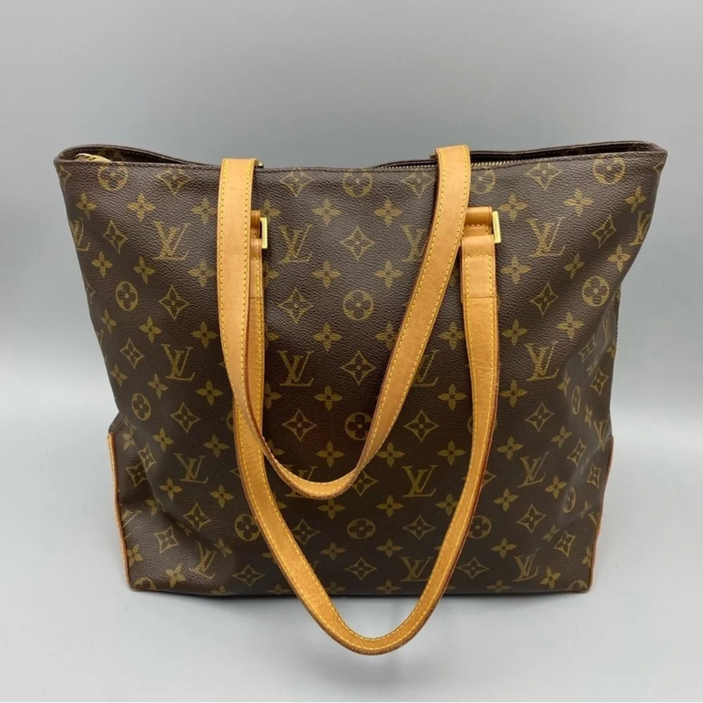 Louis Vuitton Cabas Mezzo Monogram Shoulder Tote - Excellent Preloved Condition